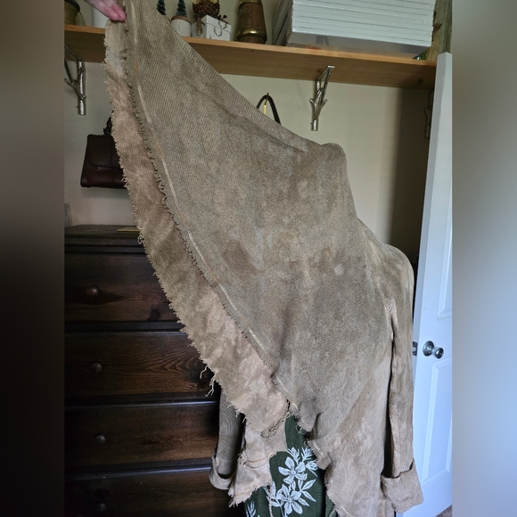 Sinew Moon Strange Shadows Cropped Willow Hemp Sweater Knit Cardigan - Picture 5 of 10